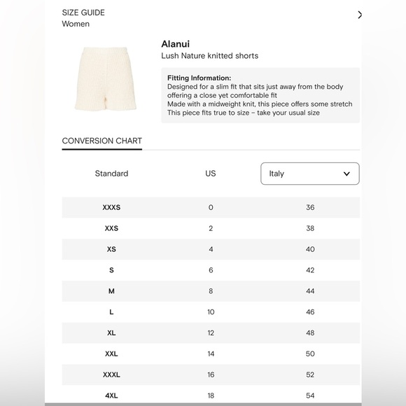 High Waist Gray Knit Women Shorts - Picture 7 of 7